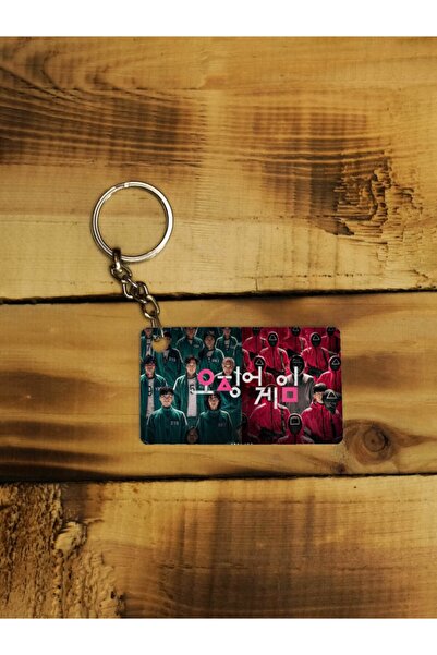 Panorama Ajans Squid Game Netflix Ince Metal Anahtarlık