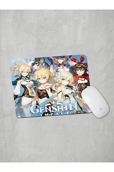 Panorama Ajans Genshin Impact Anime Series Netflix Mihoyo Mouse Pad
