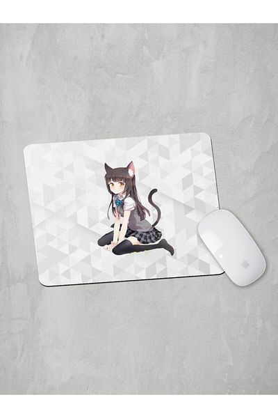 Panorama Ajans Μίνι φούστα Cat Girl Cat Girl Mouse Pad