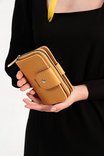 Just Polo محفظة نباتية نسائية سوداء بسعة 20 بطاقة، 2 حجرة + حجرة للعملات المع...