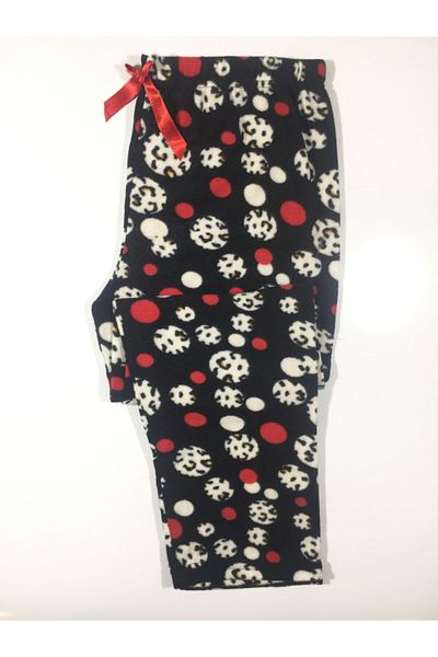 Altınay Pocketless Winter Fleece Women's Pajama Bottoms Single Bottom Je14