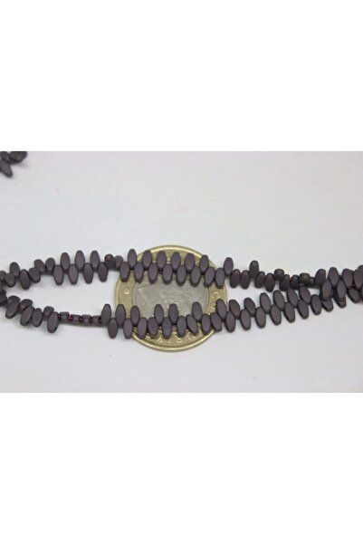 Yasamtohumu Hematit kamen sa dvostrukom rupom/30 komada (17505-1)