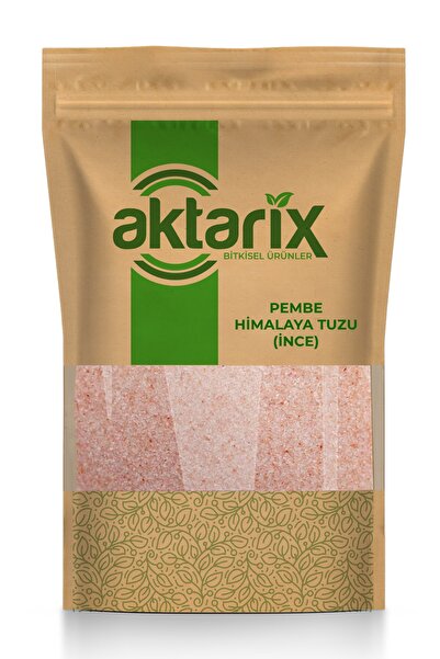 aktarix 500 Gr Pembe Himalaya Tuzu Ince Öğütülmüş Yemeklik