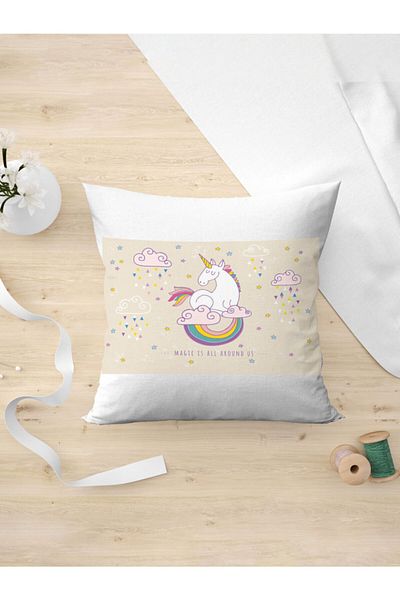 Panorama Ajans Μαξιλαροθήκη Unicorn Magic Everywhere Sweet Design