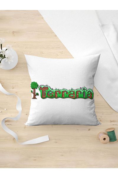 Panorama Ajans Terraria Sticker Pillow Case for Terrarium Lovers
