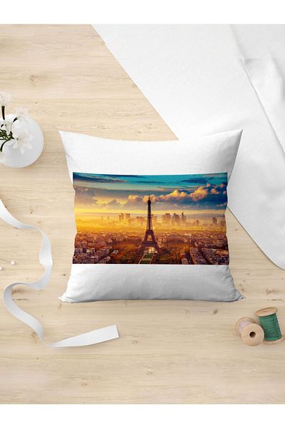 Panorama Ajans Μαξιλαροθήκη τοπίου Paris Eiffell Tower