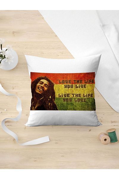 Panorama Ajans Μαξιλαροθήκη Bob Marley Reggae Music Life