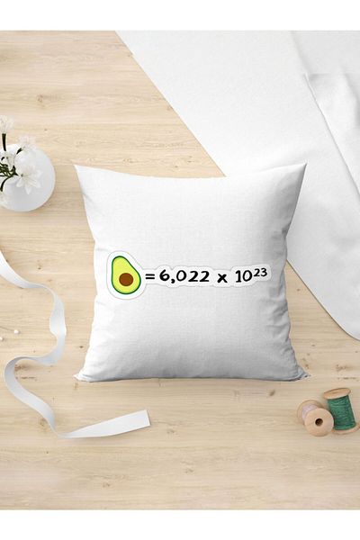 Panorama Ajans Μαξιλαροθήκη Avocado Avogadro Count