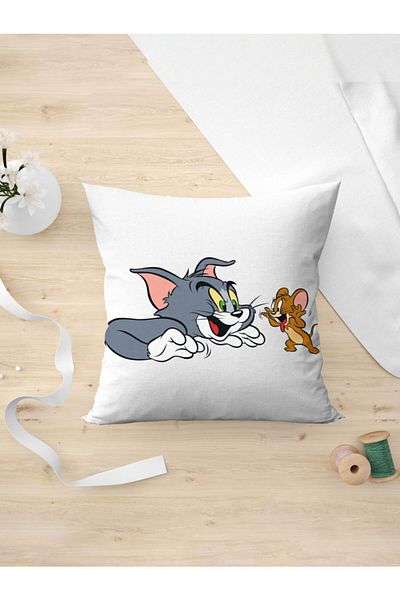 Panorama Ajans Μαξιλαροθήκη Nostalgia Cartoon Tom And Jerry