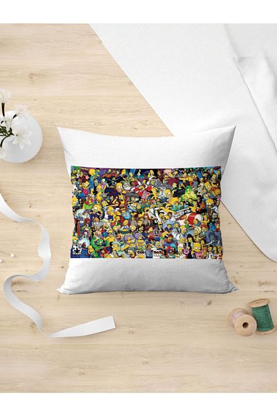 Panorama Ajans Μικτή μαξιλαροθήκη Simpsons Simpsons