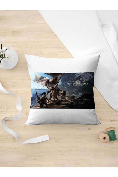 Panorama Ajans Θήκη μαξιλαριού Monster Hunter Rise Monster Game