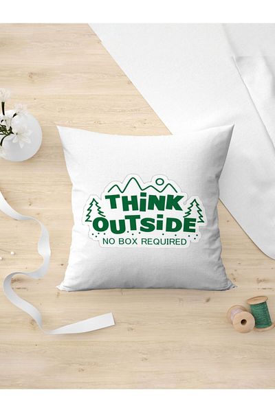 Panorama Ajans Αυτοκόλλητο Μαξιλαροθήκη Think Outside Campers