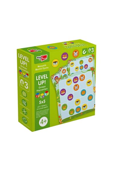 dikkat atölyesi Levelup!3 - Forest Animals Sudoku (Mind Game)