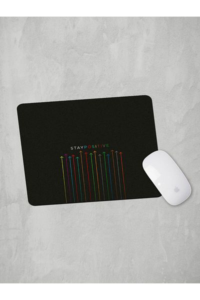 Panorama Ajans Stay Positive Motivational Coworker Gift Mouse Pad