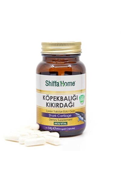 Shiffa Home Köbekbalığı Kıkırdağı Kapsül 60 Kapsül Köpek Balığı Kıkırdağı
