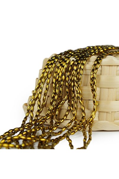 Prestij Boncuk Societate Mărgele din Plastic Perle Tăiate 12 șuvițe - 1 pache...