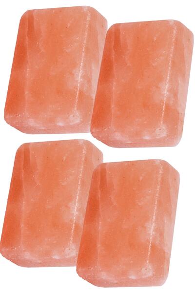 aktarix 4 Adet Büyük Boy Himalaya Tuzu Sabunu Pembe 200-300 Gr Arası