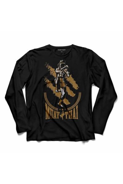 Kendim Seçtim Muay Thai Muaythai Kick Boxing Boks Far East Majica dugih rukava