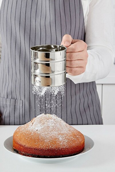 AKCAKESE Paslanmaz Metal Un Ve Şeker Eleği