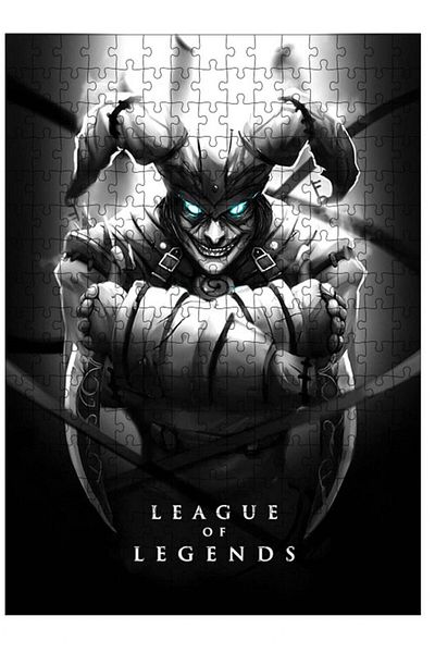 Tablomega Wooden Mdf Puzzle League of Legends 255 Pieces 35*50 cm