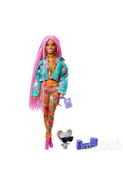 mattel Barbie Extra Örgü Saçlı Gxf09 Lisanslı Ürün