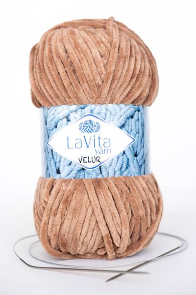 LaVita Yarn Velur Baby Velvet Yarn Amigurumi Πλεκτό στο χέρι Σχοινί Taka Yarn (7120-d.τρίχα)