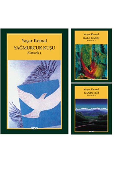 Yapı Kredi Yayınları Yağmurcuk Kuşu - Kale Kapısı - Kanın Sesi - Kimsecik Üçl...