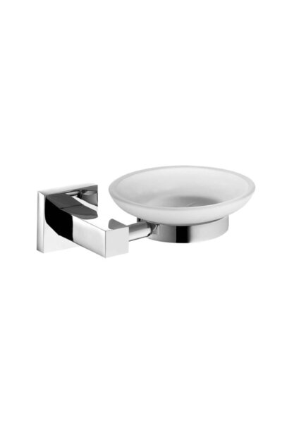 Fause Soap Dish Tetra Chrome