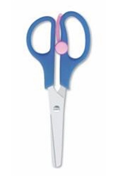 Mas School Scissors with Spring / Ruler 684