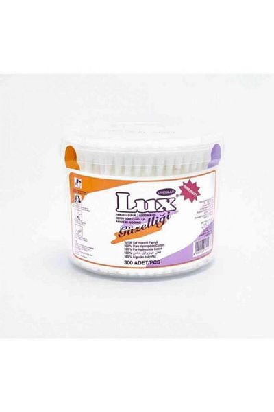 LUX العلامة التجارية: أعواد قطنية لتنظيف الأذن 300 قطعة الفئة: أعواد قطنية وأذن