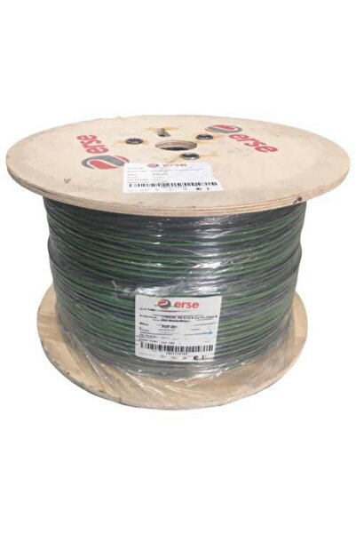 Erse Rg6/u6 Anten Kablosu Bakır 200 metre F Konnektör Hediyeli