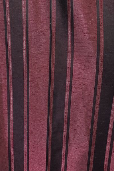 Miabella Home 145X270 Taffeta Fabric Background Curtain - Single Wing Stripes