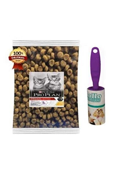 Purina Pro Plan Proplan Proplan Kitten Tavuklu Yavru Kedi Maması 1000 Gr + Tüy Toplama Rulosu Hediyeli