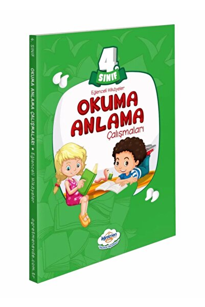 öğretmen evde Öğretmen Evde Yayınları 4. Sınıf Okuma Anlama Kitabı