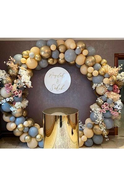 BalonEvi Pastel Balloon Chain - Conceptual Design