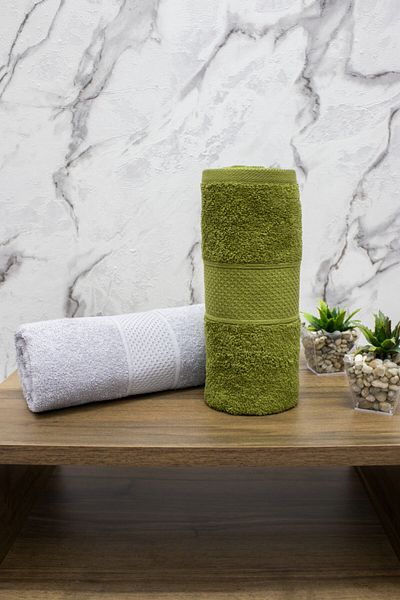 Class 100% Cotton Set of 2 50x90 Hand and Face Towels