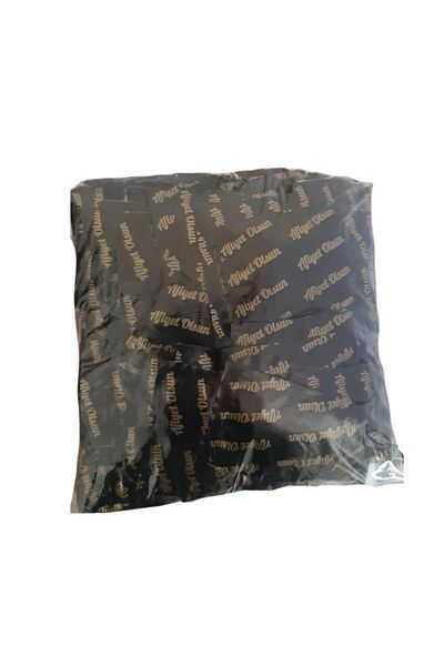 Aypack Black 6X8Cm Wet Wipes - Bon Appetit Printed 100