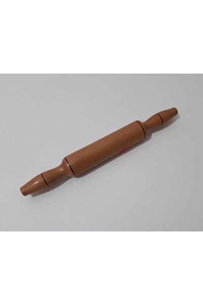 renkli çiçekler Mini Ahşap Merdane 30 Cm