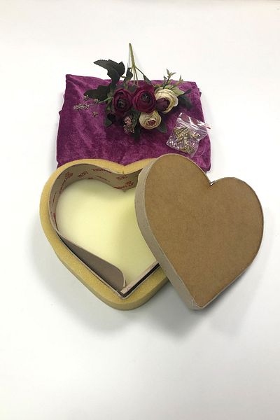 HOBİ YILDIZ Heart Box Coating Set