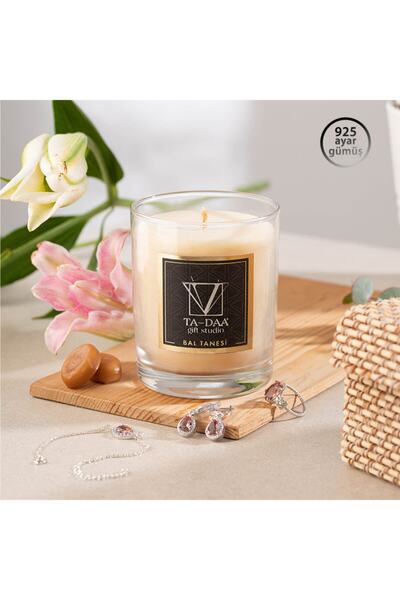 Ta-Daa Gift Studio Sürpriz Takılı Kokulu Mum - Bal Tanesi