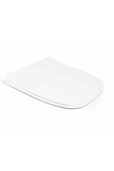 NKP Zümrüt Slim İnce Kare Yavaş Kapanan Klozet Kapağı