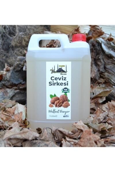 Tarihi SultanAhmet Baharatçısı Ceviz Sirkesi 5lt | %100 Katkısız Doğal | Sağl...