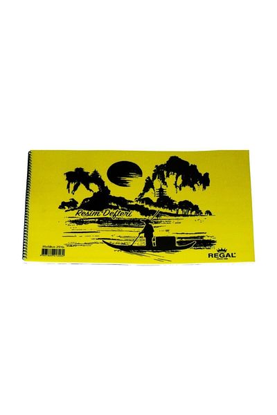 Gürpaş Sipral Picture Notebook Plastic Cover 35x50 25yp