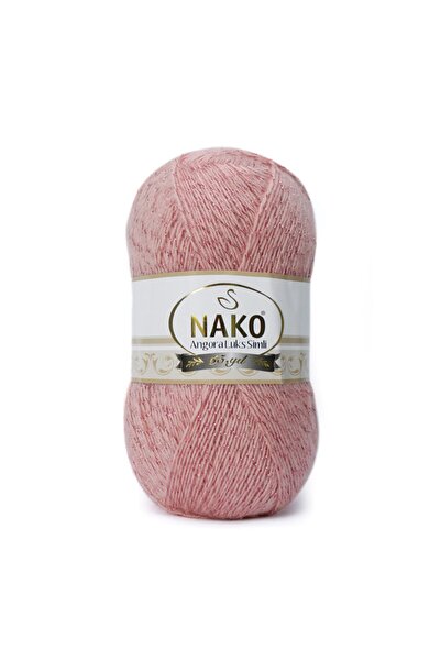 NAKO Angora Luks Sımlı  Örgü İpi 01424