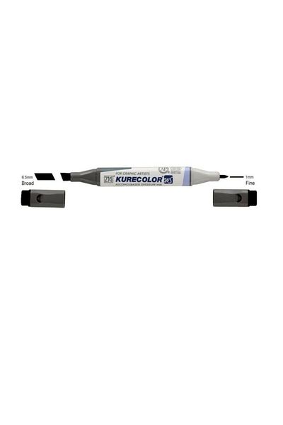Zig Kurecolor Kc-3000 Twin Marker - 637 Purple