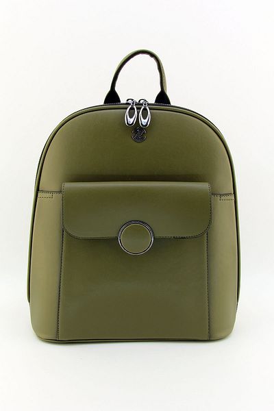 HNB Women's Khaki Molded Multi-Pocket Women's Backpack