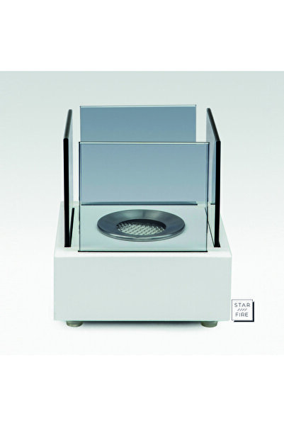 Starfire Mini Elegance - Masaüstü Şömine (bioethanol Şömine) (beyaz)