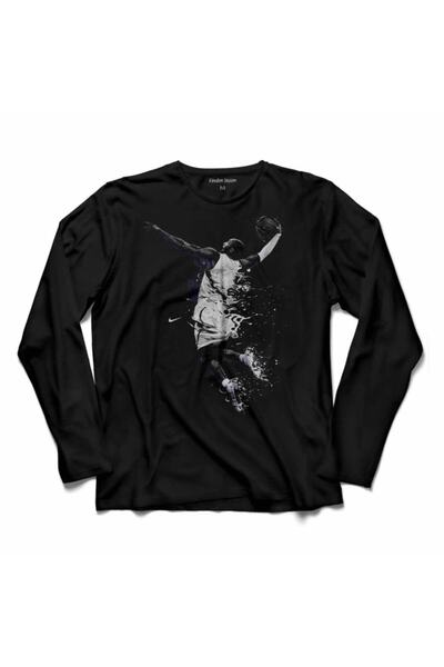 Kendim Seçtim Kobe Bryant Black Mamba NBA košarkaška majica dugih rukava