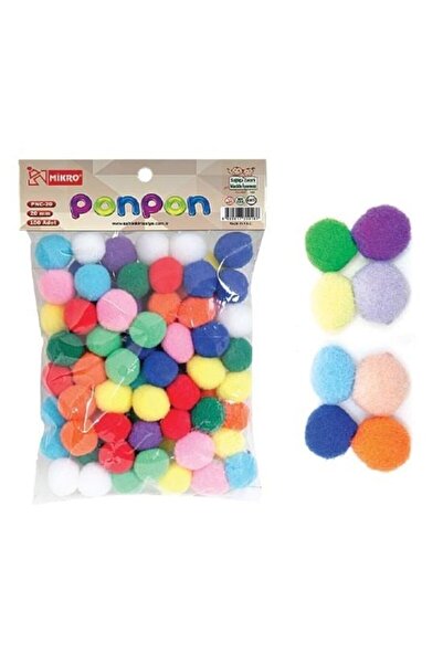 Mikro Ponpon 20 mm 100lü