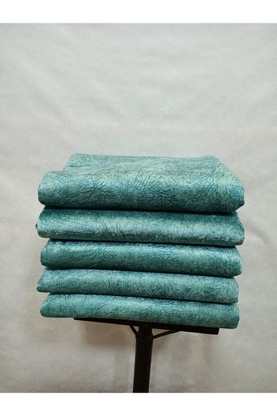 Madame Clean Home Диван и калъф за диван в зелено-зелено с неплъзгащи се вени